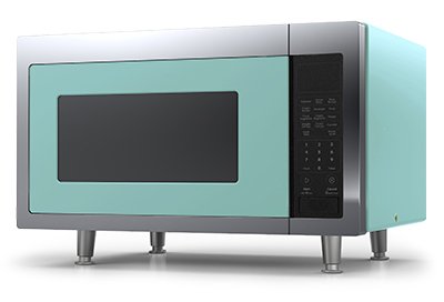 Big Chill Retro Microwave 1.6 cu. ft. 1200 watts Turquoise