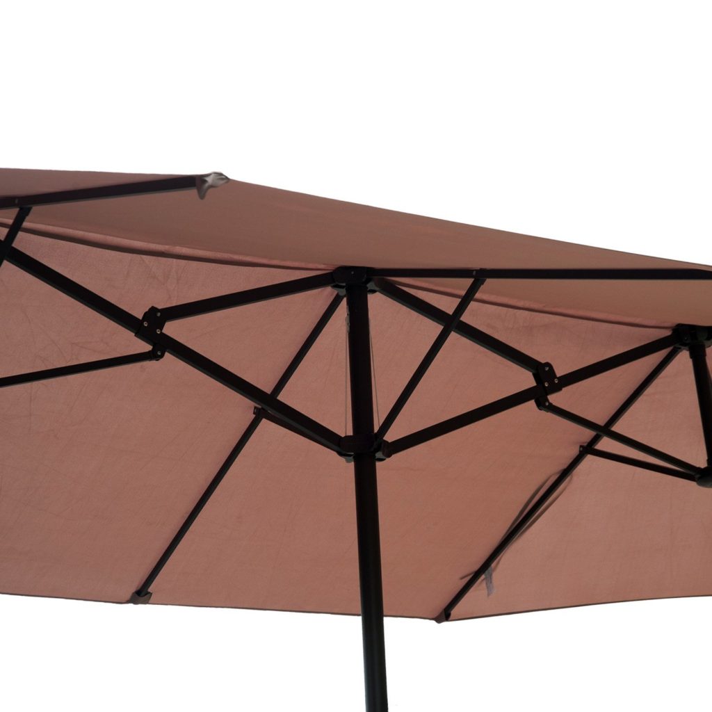 Outsunny 15ft Outdoor Twin Patio Umbrella Outdoor DoubleSided Market