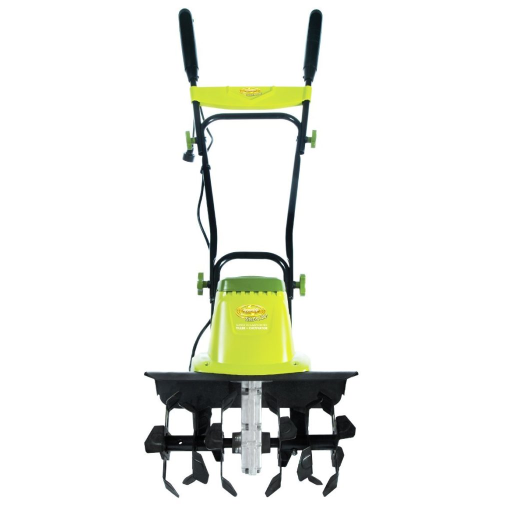 Snow Joe TJ604E 16″ 13.5 AMP Electric Garden Tiller/Cultivator For