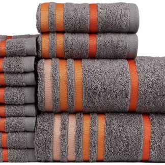 12 Piece Bath Towel Set