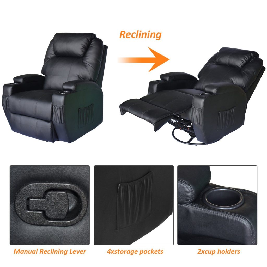 Heated Massage Recliner For Sale in Canada