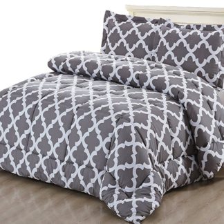 Printed Comforter Set with 2 Pillow Shams