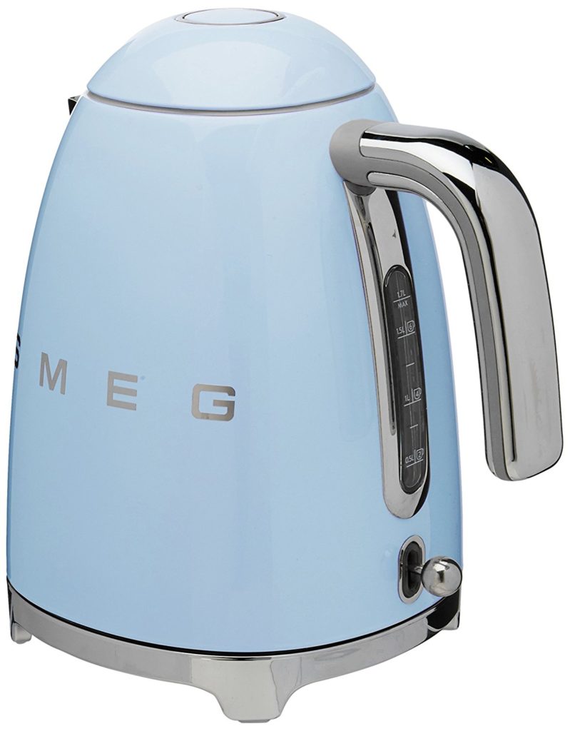 Smeg 1.7Liter KettlePastel Blue For Sale in Canada